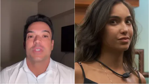 Pai de Vanessa Lopes fala sobre estado mental de filha no BBB. Reprodução: Instagram/Alisson Ramalho. Reprodução: TV Globo.
