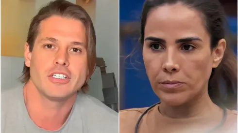 Dado e Wanessa – Instagram/Dado Dolabella (foto 1) – Reprodução/TV Globo (foto 2)
