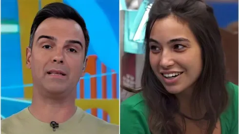 Tadeu Schmidt e Vanessa Lopes – Reprodução/TV Globo
