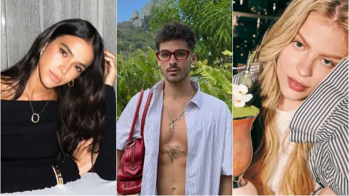 João Guilherme está vivendo affair com Luísa Sonza. Reprodução/Instagram/@brunamarquezine, Reprodução/Instagram/@joaoguilherme e Reprodução/Instagram/@luisasonza.
