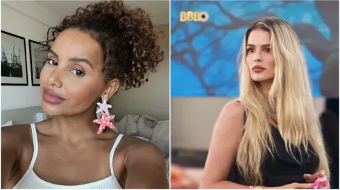 Foto 1: Gleici à (esquerda) – Reprodução/ Instagram – Foto 2: Yasmin à (direita) – Reprodução/ Rede Globo
