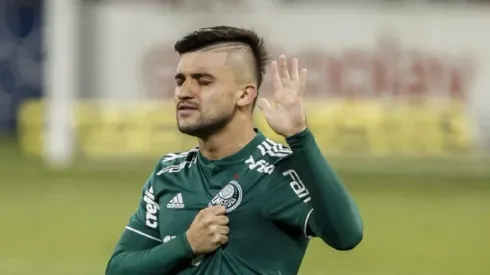 Foto: Miguel Schincariol/GettyImages – Victor Luis quando atuava pelo Palmeiras
