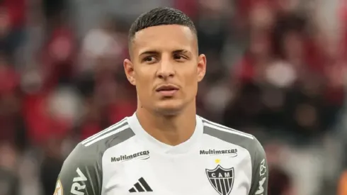 Foto: Robson Mafra/AGIF - Guilherme Arana, lateral-esquerdo do Atlético-MG