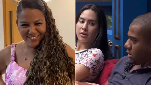 Foto 1: Mani à (esquerda) – Reprodução/ Instagram – Foto 2: Davi e Isabelle à (direita) – Reprodução/ Rede Globo
