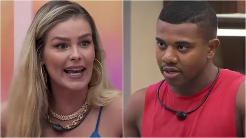 Yasmin condena atitudes de Davi após treta no BBB 24 – Fotos: Reprodução/Globo
