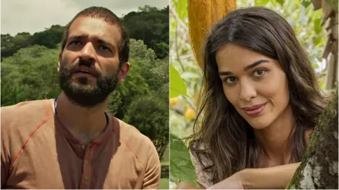 José Inocêncio e Mariana no remake de Renascer – Fotos: Divulgação/Rede Globo.
