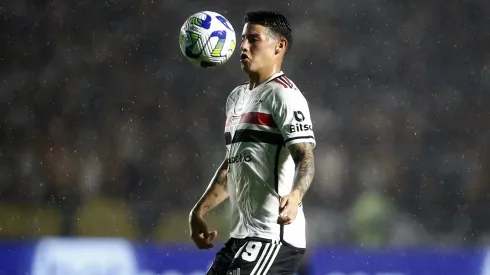 James Rodríguez atuando pelo São Paulo. Foto: Wagner Meier/Getty Images.