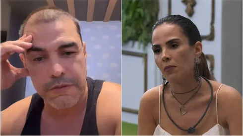 Zezé Di Camargo defende Wanessa após conversa com Davi. Reprodução: Instagram/Zezé Di Camargo. Reprodução: TV Globo.

