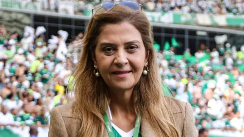 Leila Pereira esteve presente junto de Grêmio e outros gigantes da Série A na reunião da Libra com a Globo – Foto: Gilson Lobo/AGIF
