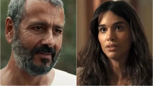 José Inocêncio e Mariana em Renascer – Foto: Reprodução/TV Globo
