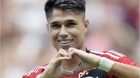 Foto: Alexandre Loureiro/AGIF - Luiz Araújo, atacante do Flamengo