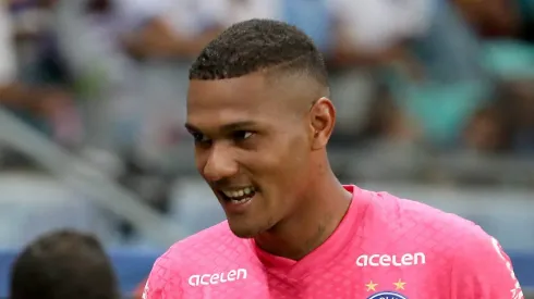 Adriel está emprestado ao Bahia. Foto: Felipe Oliveira/EC Bahia