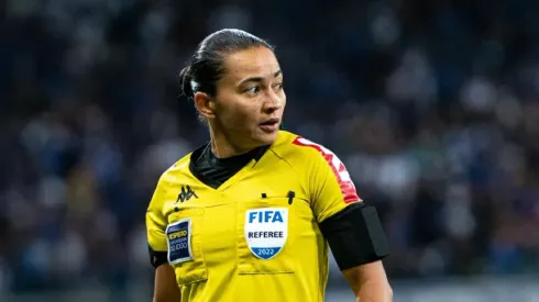 Edina Alves Batista, árbitra de futebol – Foto: Alessandra Torres/AGIF