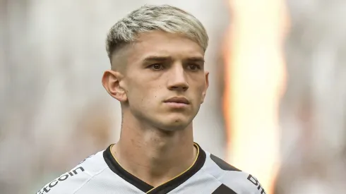 RJ - RIO DE JANEIRO - 02/07/2023 - BRASILEIRO A 2023, BOTAFOGO X VASCO - Orellano jogador do Vasco durante partida contra o Botafogo no estadio Engenhao pelo campeonato Brasileiro A 2023. Foto: Thiago Ribeiro/AGIF