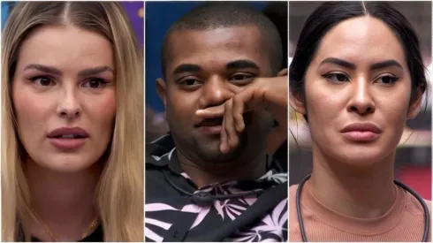 Davi, Isabelle e Yasmin aparecem no top-5 dos favoritos para vencer o reality – Reprodução/TV Globo
