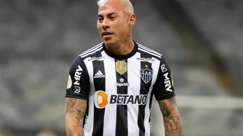 MG – Belo Horizonte – 07/09/2022 – BRASILEIRO A 2022 ATLETICO -MG X BRAGANTINO – Eduardo Vargas jogador do Atletico-MG durante partida contra o Bragantino no estadio Mineirao pelo campeonato Brasileiro A 2022. Foto: Fernando Moreno/AGIF
