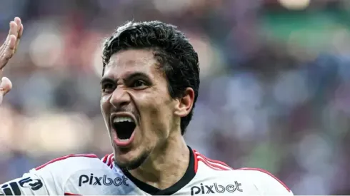Foto: Kely Pereira/AGIF - Pedro, atacante do Flamengo