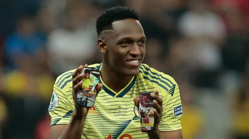 Foto: Marcello Zambrana/AGIF – Yerry Mina não vai ficar no Everton-ING.
