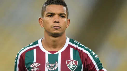 RJ – Rio de Janeiro – 19/04/2022 – COPA DO BRASIL 2022, FLUMINENSE X VILA NOVA-GO – David Braz jogador do Fluminense durante partida contra o Vila Nova-GO no estadio Maracana pelo campeonato Copa do Brasil 2022. Foto: Thiago Ribeiro/AGIF
