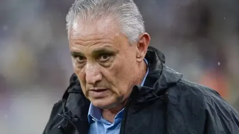 Tite fala sobre a evolução do Flamengo. Foto: Thiago Ribeiro/AGIF
