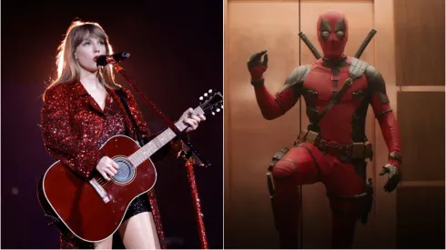 Marvel aumenta rumores de participação de Taylor em Deadpool. Reprodução: Kevin Winter/Getty Images for TAS Rights Management. Reprodução: Disney+.
