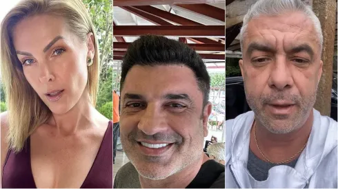 Ana Hickmann, Edu Guedes e Alexandre Correa – Fotos:Instagram/ Ana Hickmann, Instagram/Edu Guedes e  Instagram/Alexandre Correa
