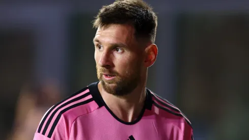 Foto: Megan Briggs/Getty Images – Messi foi homenageado 
