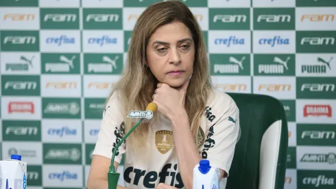 Leila Pereira, presidente do Palmeiras – Foto: Ettore Chiereguini/AGIF

