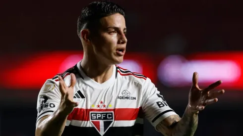 Foto: Rubens Chiri/São Paulo – James Rodríguez tem motivo revelado por Carpini
