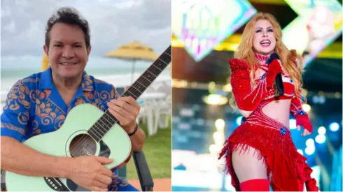 Ximbinha e Joelma. Foto 1: Reprodução/Instagram oficial de Ximbinha; Foto 2: Reprodução/Instagram oficial de Joelma
