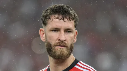 Foto: Thiago Ribeiro/AGIF – Léo Pereira, zagueiro do Flamengo
