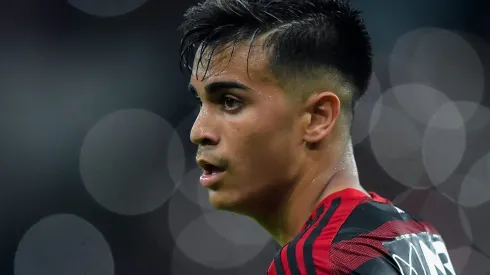 Reinier jogador do Flamengo durante partida contra o Atletico-MG no estadio Maracana pelo campeonato Brasileiro A 2019. Foto: Thiago Ribeiro/AGIF
