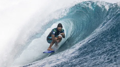 Gabriel Medina e Tati Weston-Webb foram protagonistas pelo Brasil nas finais do ISA Games, em Porto Rico (Foto: Ryan Pierse/Getty Images)
