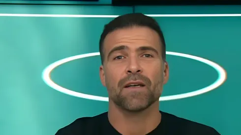 Pilhado durante programa da Jovem Pan na semana passada. Foto: Reprodução/ Youtube - Jovem Pan Esportes