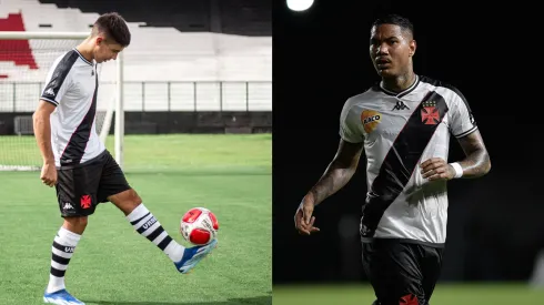 Sforza e Zé Gabriel brigam por titularidadeFoto: Leandro Amorim/Vasco |Thiago Ribeiro/AGIF