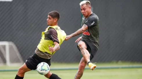 Rubens (à esquerda) está na mira do São Paulo, diz Jorge Nicola – Foto: Bruno Cantini/CAM