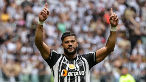 Foto: Gilson Lobo/AGIF – Hulk completou 100 gols com a camisa do Atlético-MG
