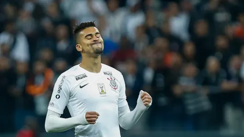 Leo Santos. ex- jogador do Corinthians lamenta chance perdida durante partida contra o Atletico-PR no estadio Arena Corinthians pelo campeonato Brasileiro A 2018. Foto: Marcello Zambrana/AGIF
