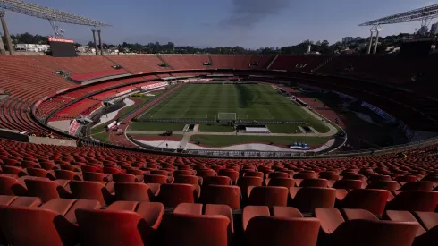 Foto: Ettore Chiereguini/AGIF  – São Paulo leiloou letras do Morumbi e conseguiu mais grana
