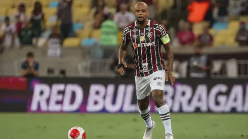 Foto: Lucas Merçon/Fluminense FC – Felipe Melo deu declaração polêmica sobre atuação do Flamengo
