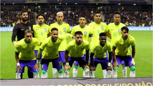 Jugadores de la selección brasileña – Foto: Dean Mouhtaropoulos/Getty Images