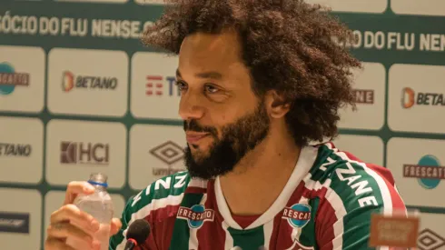 Coletiva Marcelo - 10/03/2023<br />
Foto: Leonardo Brasil/ Fluminense FC