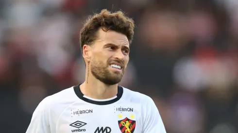 PE - RECIFE - 09/03/2024 - PERNAMBUCANO 2024, SANTA CRUZ X SPORT - Lucas Lima jogador do Sport durante partida contra o Santa Cruz no Estadio do Arruda em Recife (PE), pelo campeonato pernambucano 2024, neste sabado (9). Foto: Marlon Costa/AGIF