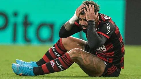 Gabigol ainda não sabe se permanece no Flamengo – Foto: Thiago Ribeiro/AGIF.
