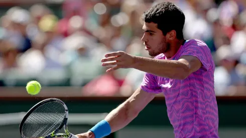Carlos Alcaraz: número um no ranking da ATP (Foto: Matthew Stockman/Getty Images)
