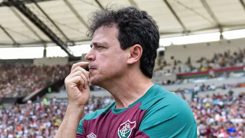 Fernando Diniz irá definir se o Fluminense irá contratar meia do Internacional. Foto: Thiago Ribeiro/AGIF
