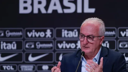 Dorival Jr. em sua primeira conovação a frente da Seleção Brasileira. Foto: redes sociais / CBF
