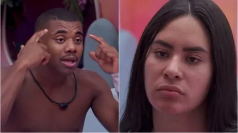 Davi e Isabelle no BBB 24. Reprodução/Globo
