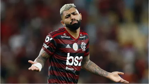 Gabigol em partida pela Flamengo - Foto: Wagner Meier/Getty Images