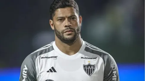 Foto: Pedro Souza/ Atlético-MG – Hulk criticou a conduta do árbitro da partida contra o América-MG

